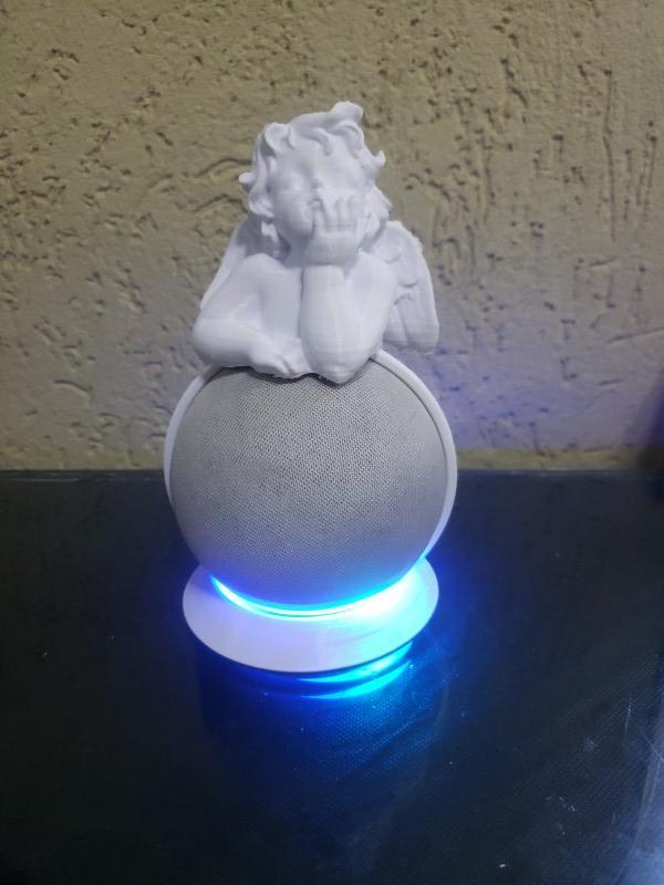 Suporte Alexa Echo Dot 4a e 5a Geração Dreaming Little Angel