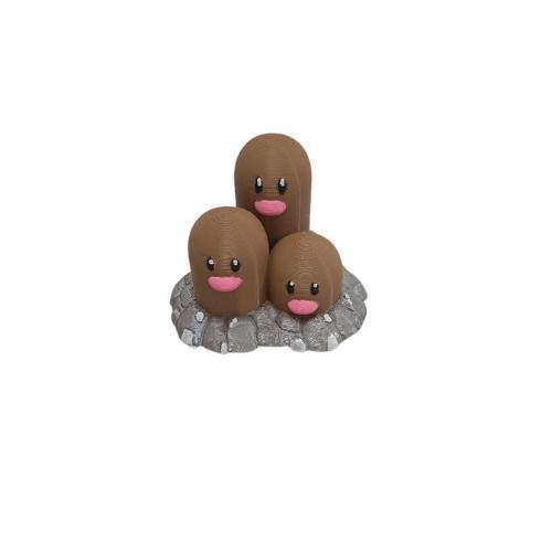 Dugtrio. Pokemon Toys.