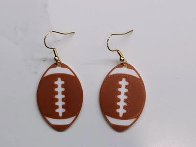 Football Earrings
