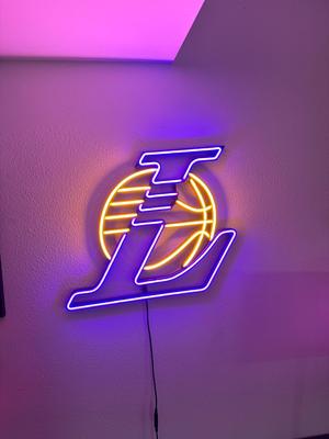 LA Lakers Neon LED Sign