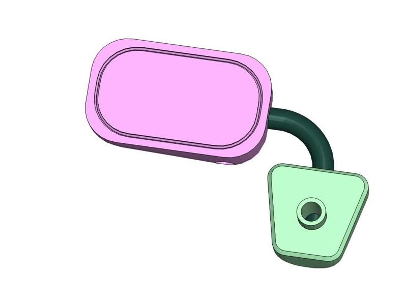 RC4WD Chevy Blazer K5 Body Mirror Außenspiegel