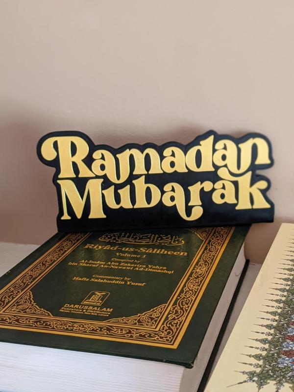 Ramadan Mubarak Sign