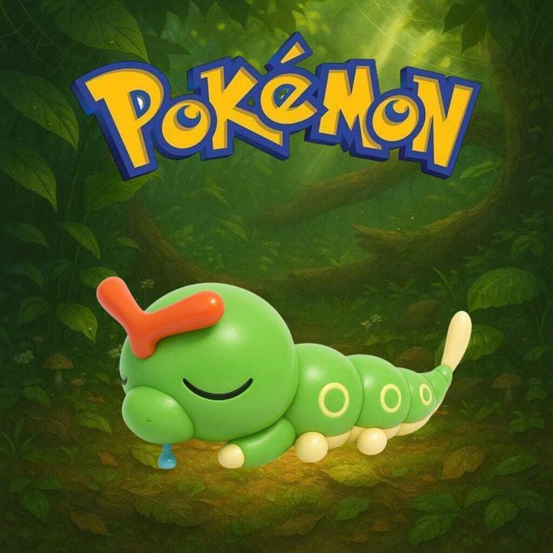 pokemon caterpie sleep