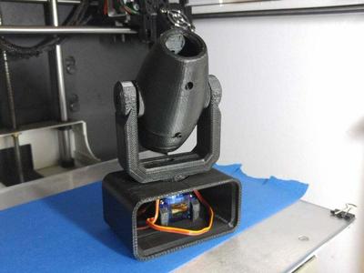 Moving Head Light with Servo