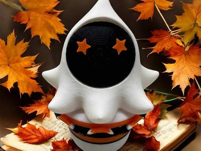 Ghost Halloween candy Jar 