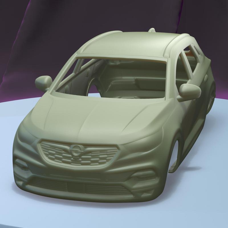 Opel Grandland X 2019 (1/24) printable car body