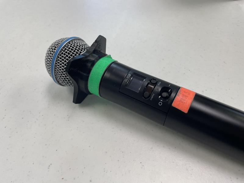 SLXD2/SM58 Mic Roll Stop