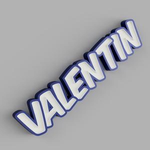 NAMELED VALENTIN - LED LAMP WITH NAME