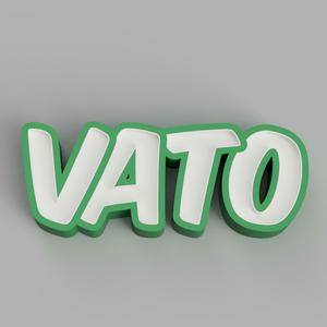 NAMELED VATO - LED LAMP WITH NAME