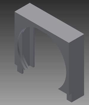 60mm led mount for axis m1011 cmaera