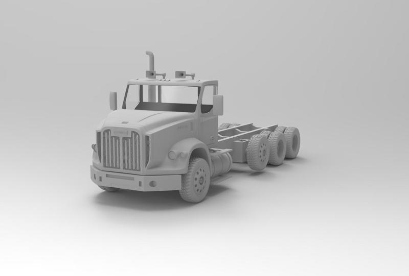 Autocar DC 64 Tractor Truck 4 axle 2019