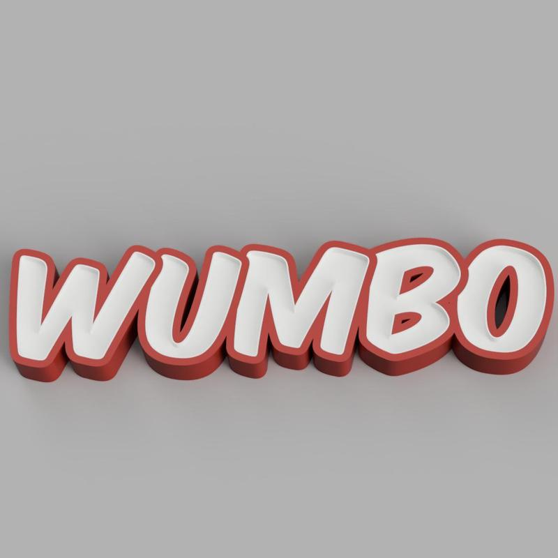 NAMELED WUMBO - LED LAMP WITH NAME