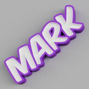 NAMELED MARK - LED LAMP WITH NAME