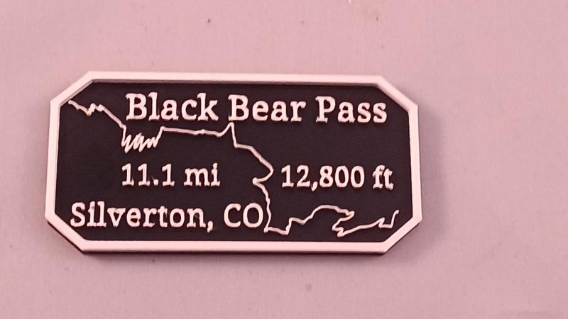 Maverick's Trail Badge Black Bear Pass Silverton Colorado