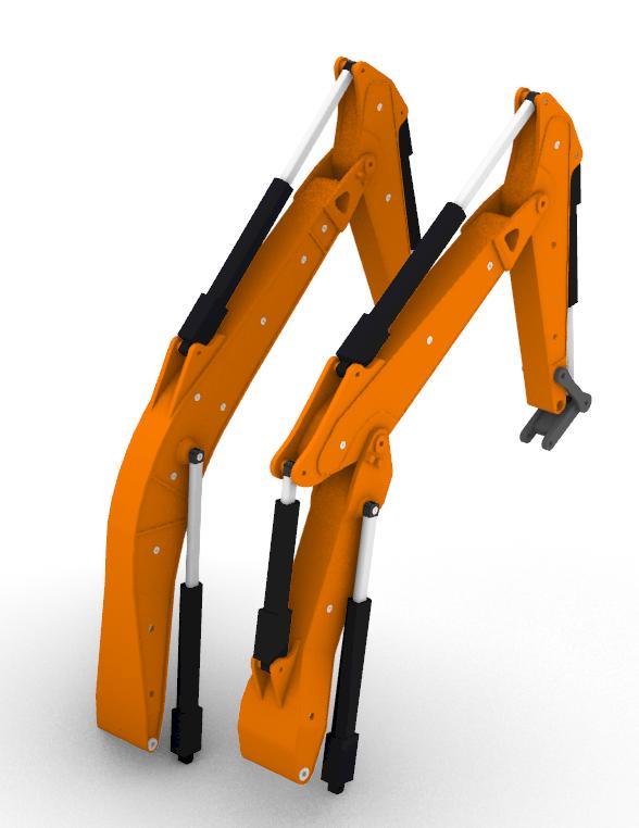 Boom RC excavator 839R