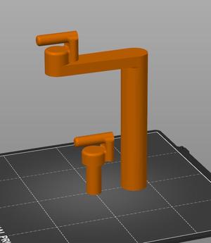 Tipton cleaning rod adapter