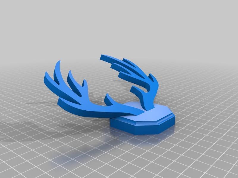 Antlers and Mount