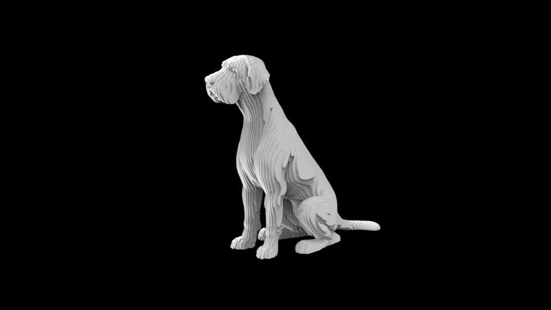 Dog Slice Form - parametric - multiLayer