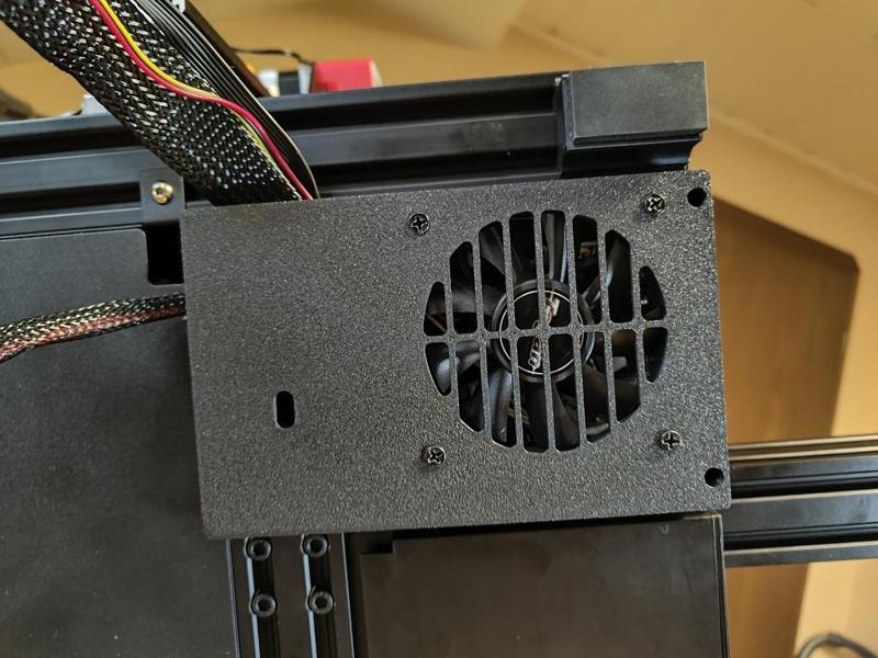 Ender 3 Silent 80mm Fan Electronics Box + Feet