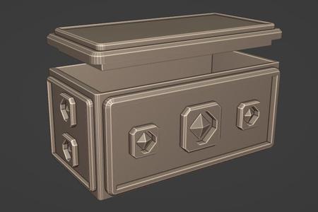 Supply Crate 32mm Scale