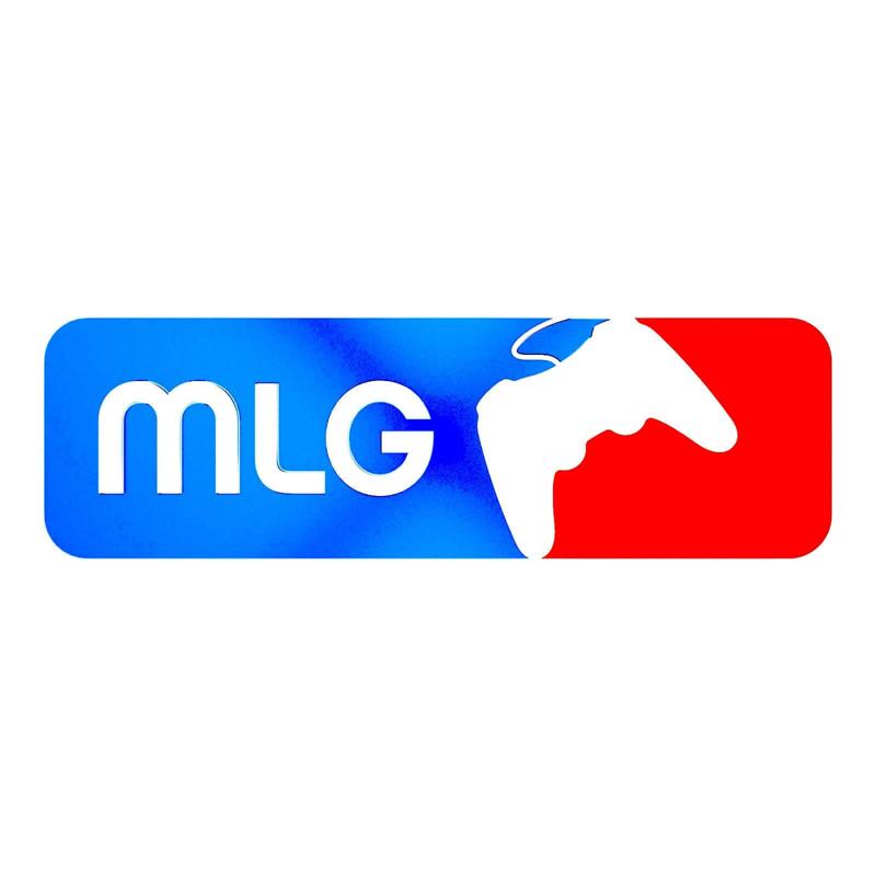 MLG (Major League Gaming) 3D Printable Logo – Multiple Assembly Option