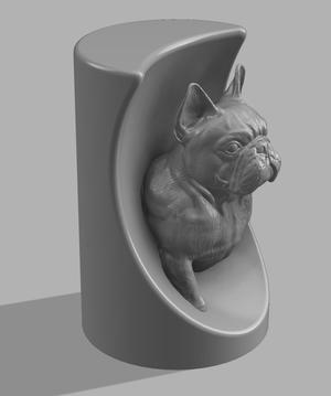 Dog urn - French Bulldog - NEW