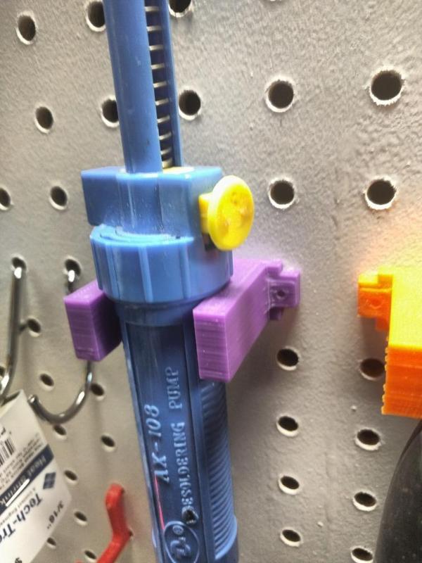 Desoldering Vacuum Pump Pegboard Mount