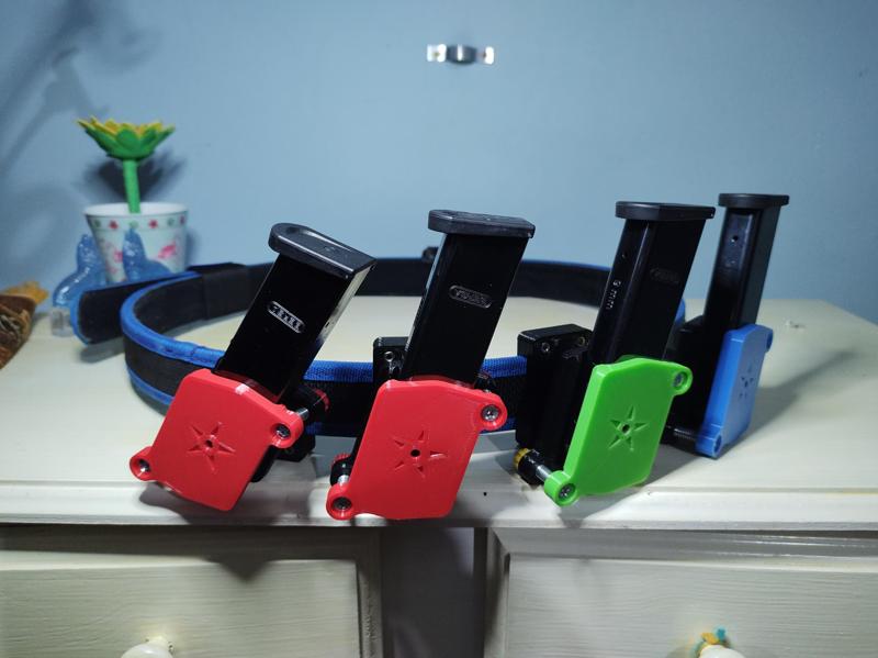 magazine holster, magazine pouch 9 mm ipsc , idpa