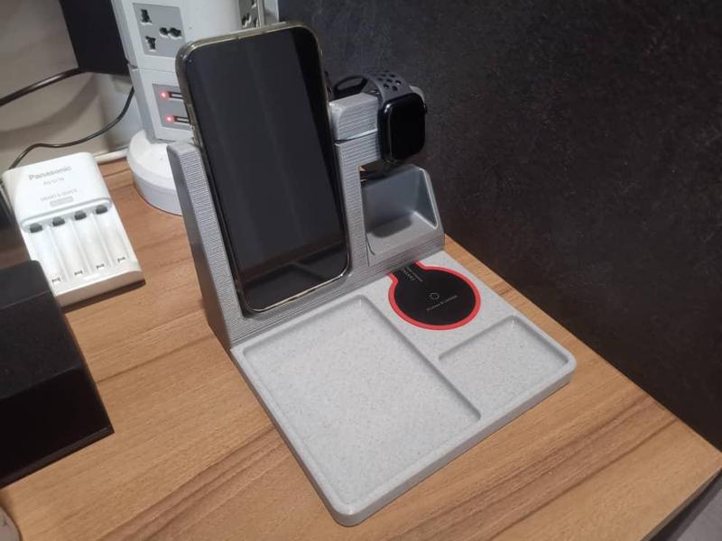 ULTIMATE DOCK STATION FOR IPHONE MAGSAFE + APPLE WATCH + WIRELESS CHARGER