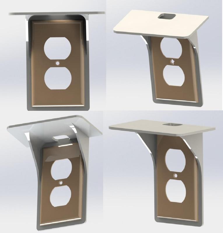 PHONE OUTLET SHELVE CHARGER