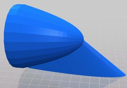 Velomobile Aero Shell for B&M Cyclestar Mirror