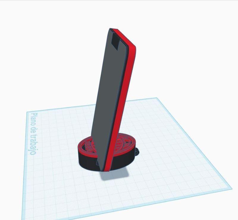 AC Milan Cell Phone Holder