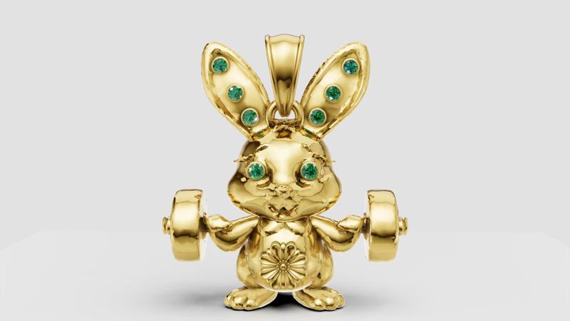Cute Bunny Design 3D printable model