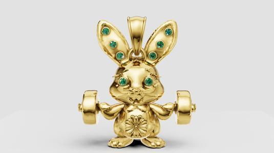 Cute Bunny Design 3D printable model