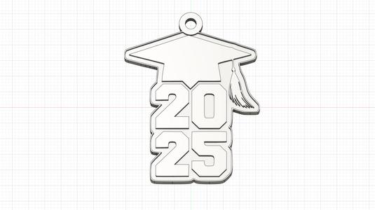 Graduation Key Ring 2025 - Birrete