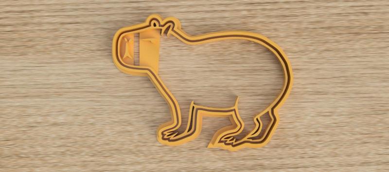 CAPYBARA CAPYBARA CUTTER COOKIE