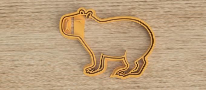 CAPYBARA CAPYBARA CUTTER COOKIE