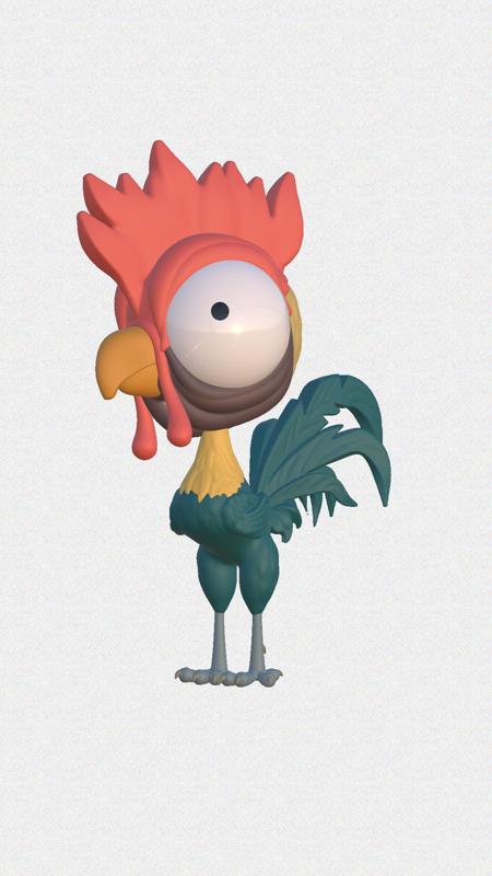 Heihei. MOANA 2. Rooster.