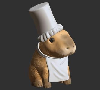 Capibara Chef - Ready to Cook with Style - Carpincho Ronsoco