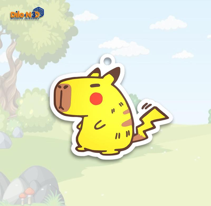 POKEBARA PIKABARA KEY CHAIN