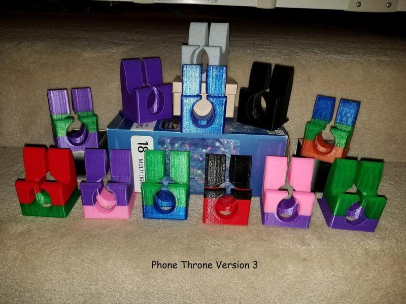 The Phone Throne - Charging Phone Holder