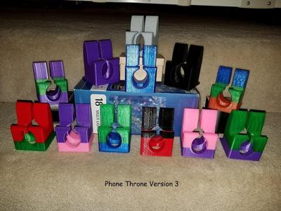 The Phone Throne - Charging Phone Holder