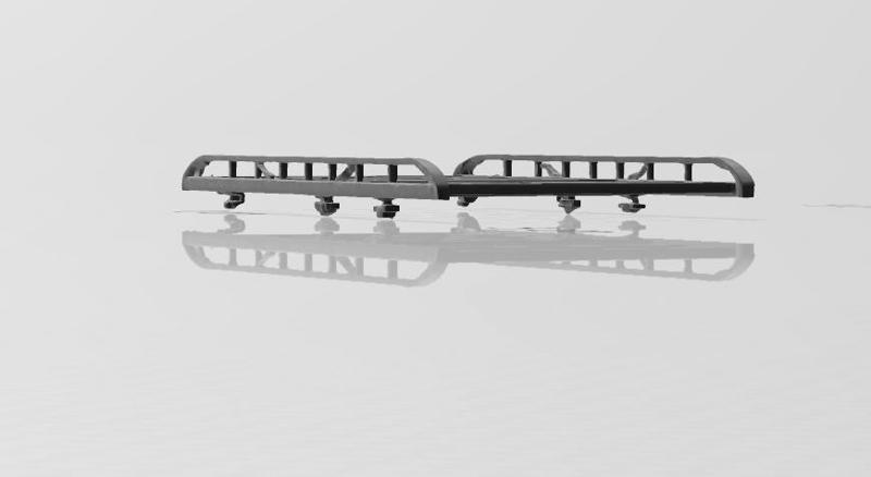 1/64th scale V14 luggage rack