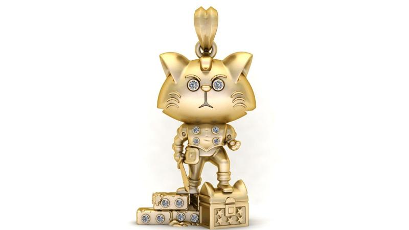 naughty PANDANT 3D PRINTABLE MODAL