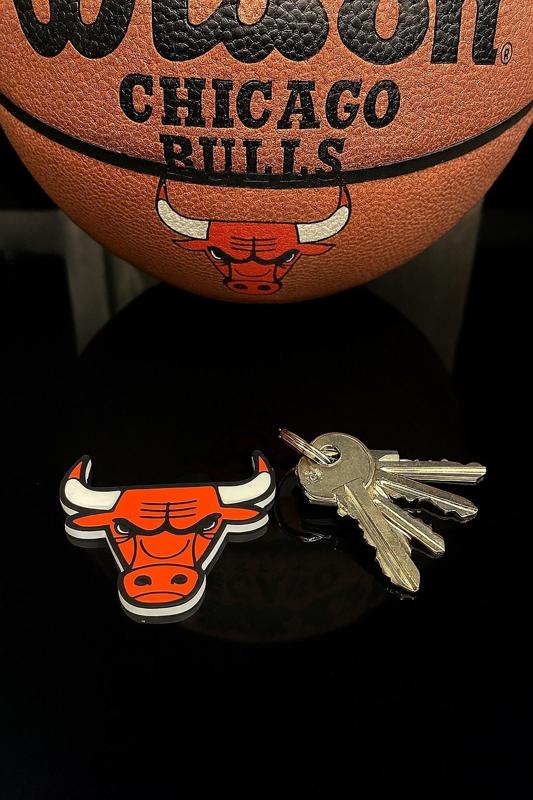 Chicago Bulls keychain