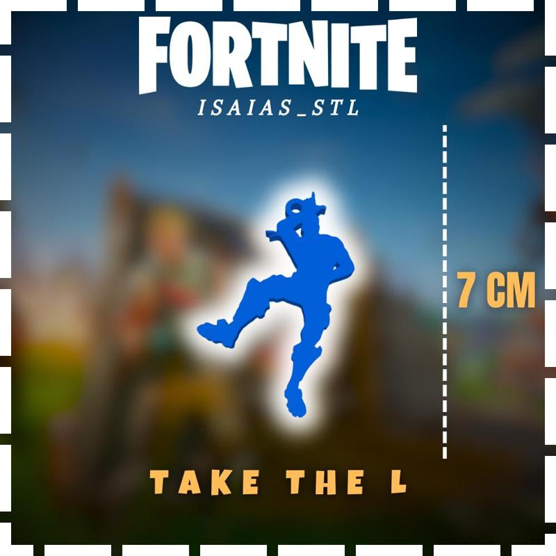 FORTNITE EMOTE Take The L! [KEYCHAIN].