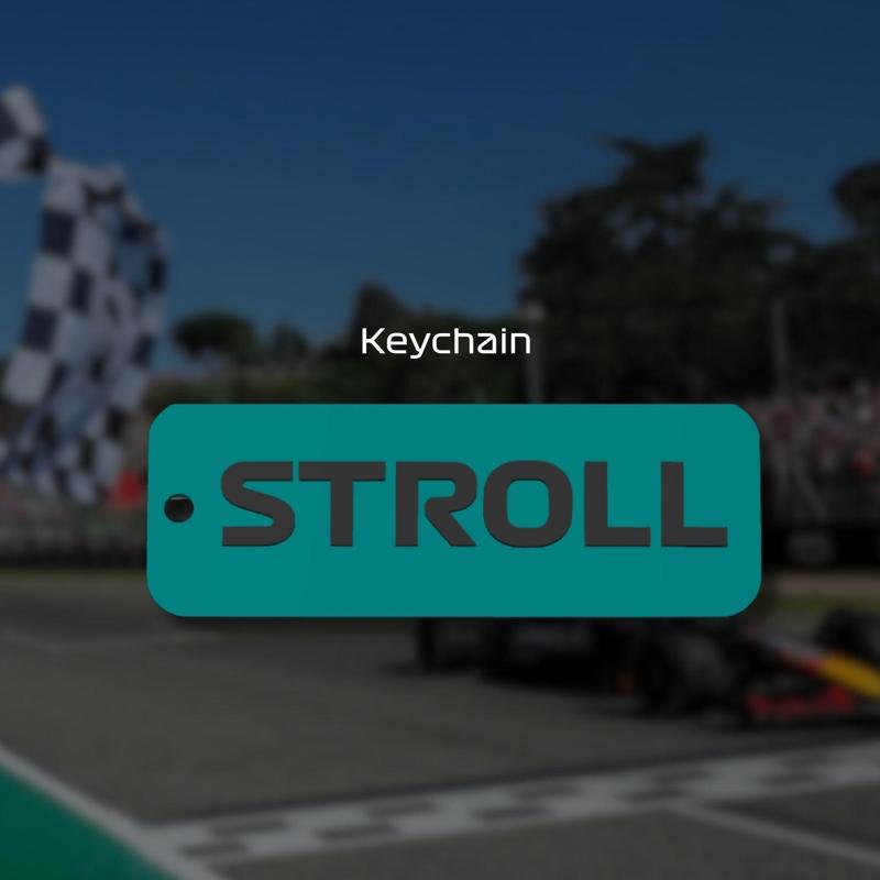 F1 Stroll Keychain