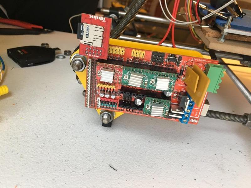 RepRap i2 Electronics Bracket - Arduino Mega and RAMPS