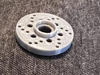 Ventilated brake discs.