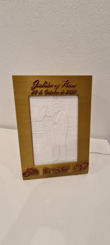 Frame for Litophanes of Photographs